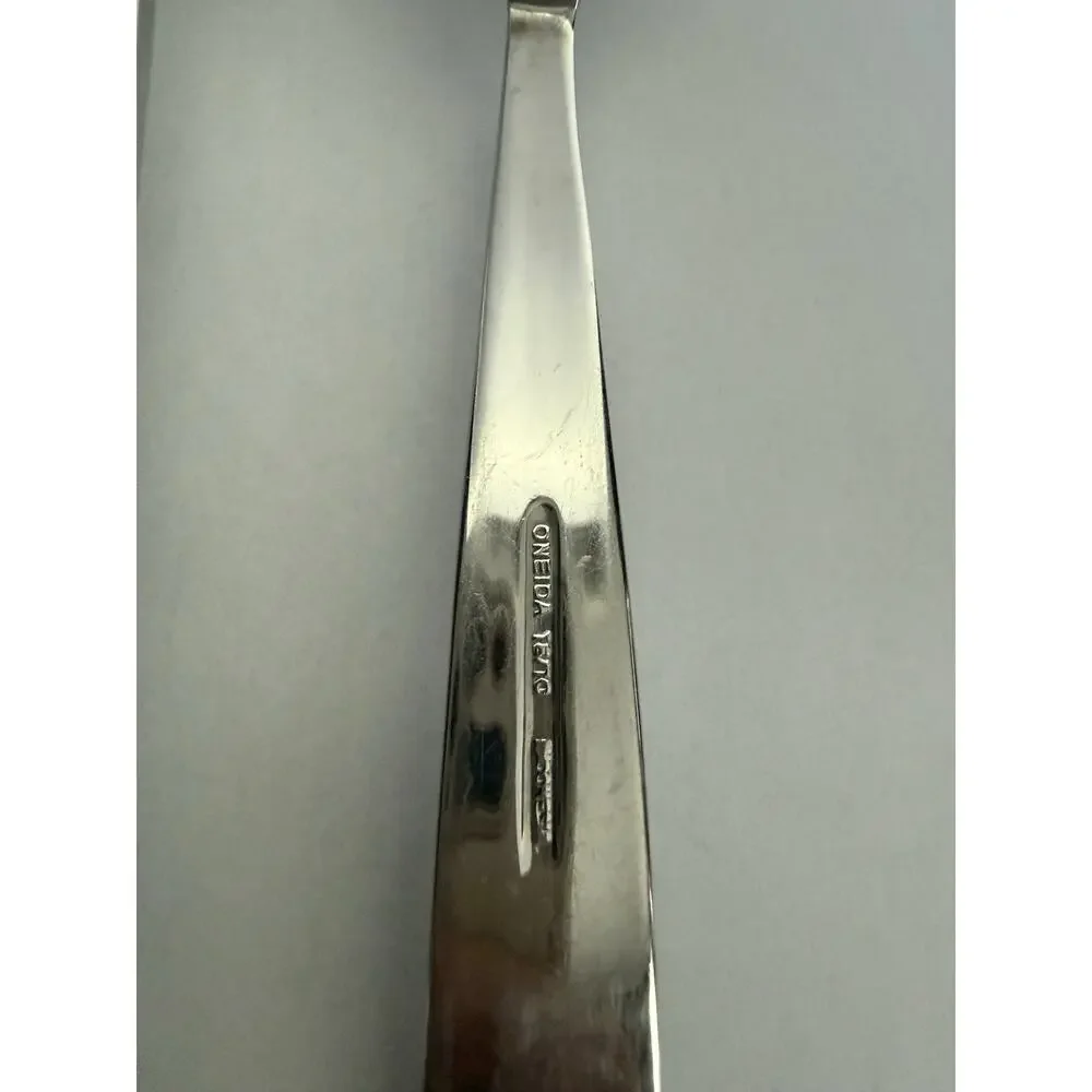Oneida Baguette Glossy Stainless 3 Pc Place Setting Dinner Salad Fork Knife